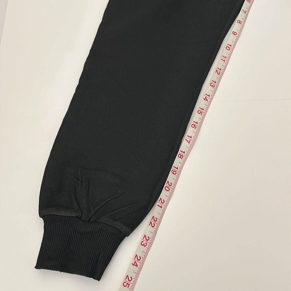 Revolve - Benjamin Jay Raven Wax Coated Jogger pants iBlack Wax- size XS - Picture 10 of 11
